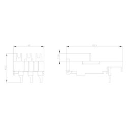 Siemens Verbindungsbaustein 3RA29211BA00 für Schraubanschluss elektrisch und mech... SIEMENS-3RA29211BA00 4011209741133 (Abb. 1)