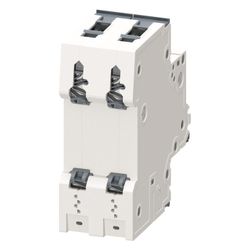 Siemens Leitungsschutzschalter 5SY42107 2-polig C 10A 400V 10kA Einbautiefe 70mm... SIEMENS-5SY42107 4001869181646 (Abb. 1)