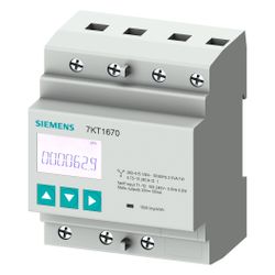 Siemens SENTRON 7KT PAC1600 Messgerät 80A Modbus S0 4TE IP40 7KT1665... SIEMENS-7KT1665 4001869563602 (Abb. 1)