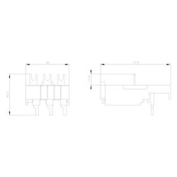 Siemens Verbindungsbaustein 3RA2921-1AA00 für Schraubanschluss elektrisch und mec... SIEMENS-3RA29211AA00 4011209741119 (Abb. 1)