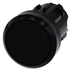 Siemens SIRIUS ACT Drucktaster flach 22,3mm Kunststoff schwarz tastend 3SU100... SIEMENS-3SU10000AB100AA0 4011209956667 (Abb. 1)