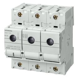 Siemens MINIZED Lasttrennschalter 5SG7133 3-polig 63A 400V für NEOZED D02... SIEMENS-5SG7133 4001869319254 (Abb. 1)