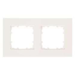Siemens DELTA miro Rahmen 2-fach 161x90mm Titanweiß 5TG11120... SIEMENS-5TG11120 4001869334226 (Abb. 1)