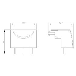Siemens Verbindungsstecker S00 mit Schraubanschluss für SIRIUS Systembaukasten 3R... SIEMENS-3RV29175CA00 4011209724655 (Abb. 1)