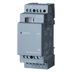 Siemens LOGO! AM2 Erweiterungsmodul 12/24V 2 Analogeingänge 90x35,5x58mm 6ED1... SIEMENS-6ED10551MA000BA2 4034106029517 (Abb. 1)