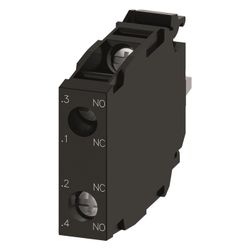 Siemens SIRIUS ACT Kontaktmodul 1S 1Ö Schraubanschluss Frontbefestigung 3SU14... SIEMENS-3SU14001AA101FA0 4011209950979 (Abb. 1)