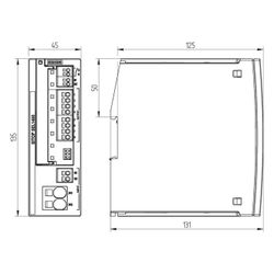 Siemens Selektivitätsmodul SITOP SEL1400 24V DC 1A 135x45x125mm 6EP44377EB003... SIEMENS-6EP44377EB003DX0 4025515155430 (Abb. 1)
