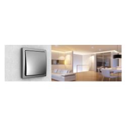 Siemens DELTA style Wippe zweiteilig für Serien- und Doppel-Wechselschalter 68x68mm Ti... SIEMENS-5TG7145 4001869219011 (Abb. 1)