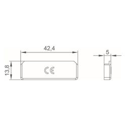 Siemens Endkappe für Stiftsammelschiene 5ST3788-0... SIEMENS-5ST37880 4001869566856 (Abb. 1)