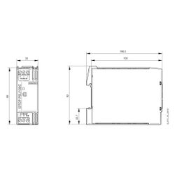 Siemens SITOP PSU100C geregelte Stromversorgung 24V 1,3A 30W 120-230VAC 6EP13315B... SIEMENS-6EP13315BA10 4025515152606 (Abb. 1)