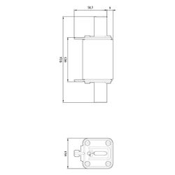 Siemens NH-Sicherungseinsatz NH1 200A 500V AC 440V DC gG Stirnkennmelder 3NA3140... SIEMENS-3NA3140 4001869056005 (Abb. 1)