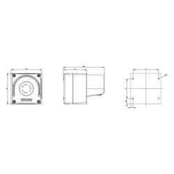 Siemens Gehäuse für Befehlsgeräte 1 Befehlsstelle NOT-HALT Kunststoff Gelb IP... SIEMENS-3SU18010NA002AC2 4011209968332 (Abb. 1)