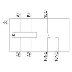 Siemens SIRIUS 3RP25 Zeitrelais Multifunktion 1 Wechsler 13 Funktionen 12-240V AC... SIEMENS-3RP25051AW30 4011209943476 (Abb. 1)