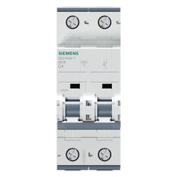 Siemens Leitungsschutzschalter SENTRON 5SY4504-7 2-polig C 4A 10kA 70mm... SIEMENS-5SY45047 4001869182469 (Abb. 1)