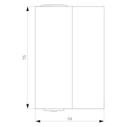 Siemens DELTA Schutzkontakt-Steckdose 3-fach mit Klappdeckel Aufputz IP44 250V 16A Gra... SIEMENS-5UB4731 4001869052083 (Abb. 1)