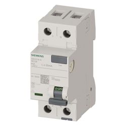 Siemens FI-Schutzschalter 5SV3314-6 Typ A 40A 30mA 2-polig 2TE 230V... SIEMENS-5SV33146 4001869429649 (Abb. 1)