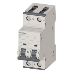 Siemens Leitungsschutzschalter 5SY42087 C 8A 2-polig 10kA 400V... SIEMENS-5SY42087 4001869181639 (Abb. 1)