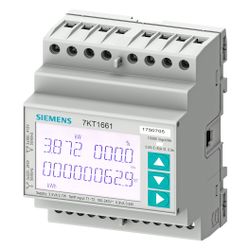Siemens SENTRON Messgerät PAC1600 4TE Modbus S0 100A IP40 7KT1661... SIEMENS-7KT1661 4001869563565 (Abb. 1)
