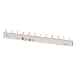 Siemens Stiftsammelschiene 10mm2 3-phasig 12TE 210mm 5ST3615... SIEMENS-5ST3615 4001869318325 (Abb. 1)