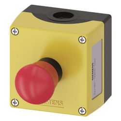 Siemens Gehäuse für Befehlsgeräte 1 Befehlsstelle Kunststoff Gelb IP67/IP69K ... SIEMENS-3SU18010NA002AA2 4011209968349 (Abb. 1)