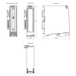 Siemens SIMATIC S7-1500 Digitalausgabemodul DQ 32xDC 24V 0,5A HF 32 Kanäle 14... SIEMENS-6ES75221BL010AB0 4047623405924 (Abb. 1)