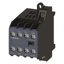 Siemens Motorschütz 3TG10010BB4 3 Schließer 1 Öffner 24V DC 4kW Schraubanschluss... SIEMENS-3TG10010BB4 4011209044975 (Abb. 1)