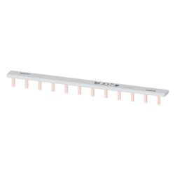Siemens Sammelschiene 1-phasig Stift 214mm 16mm2 12TE isoliert schneidbar 5ST3700... SIEMENS-5ST3700 4001869209210 (Abb. 1)