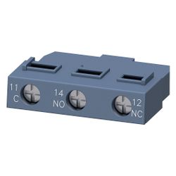 Siemens Hilfsschalter querliegend 1 Wechsler 3A für Leistungsschalter S00 S0 S2 3RV2... SIEMENS-3RV29011D 4011209790940 (Abb. 1)