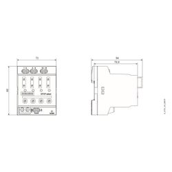 Siemens SITOP SELECT Diagnosemodul 4-fach 24V DC 10A Schraubanschluss 72x90x90mm ... SIEMENS-6EP19612BA00 4025515150640 (Abb. 1)