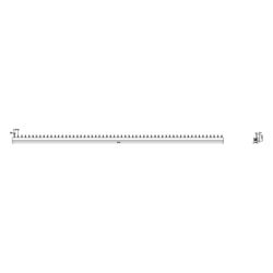 Siemens Stiftsammelschiene 3-Phasen 10mm2 56TE 1016mm berührungssicher schneidbar 5ST3... SIEMENS-5ST3740 4001869313085 (Abb. 1)