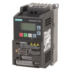 Siemens Frequenzumrichter SINAMICS V20 0,75kW 1AC 200-240V 142x68x127,8mm 6SL... SIEMENS-6SL32105BB175UV1 4042948669860 (Abb. 1)