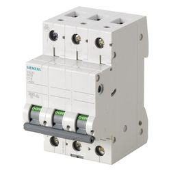 Siemens Leitungsschutzschalter 5SL6320-7, 3-polig, C20A, 6kA, 400V, 3 TE... SIEMENS-5SL63207 4001869388779 (Abb. 1)
