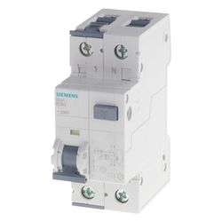 Siemens FI/LS-Schalter 5SU1354-7KK16 Typ A 10kA C 16A 30mA 2TE... SIEMENS-5SU13547KK16 4001869307848 (Abb. 1)