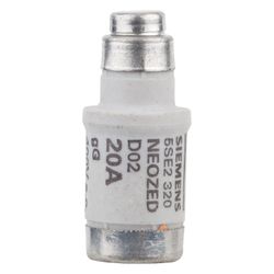 Siemens 5SE2320 NEOZED-Sicherungseinsatz 400V gL/gG Gr.D02 20A Faltschachtel... SIEMENS-5SE2320 4001869005973 (Abb. 1)