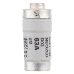 Siemens Neozed Sicherungseinsatz D02 63A 400V gG Kupfer 5SE2363... SIEMENS-5SE2363 4021267016944 (Abb. 1)