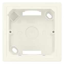 Siemens DELTA line/Style Aufputzgehäuse 1-fach Titanweiß 84x84x42,5mm IP20 5TG2901... SIEMENS-5TG2901 4001869309897 (Abb. 1)