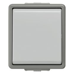 Siemens Aufputz-Kreuzschalter IP44 75x66x54mm Lichtgrau 250V 10A 5TA4707... SIEMENS-5TA4707 4001869002477 (Abb. 1)