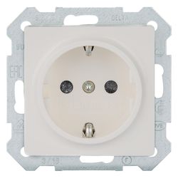 Siemens SCHUKO-Steckdose DELTA i-system mit erhöhtem Berührungsschutz 16A 250V 70x70x4... SIEMENS-5UB1518 4001869051611 (Abb. 1)