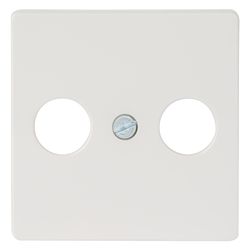 Siemens Antennen-Abdeckplatte DELTA i-system 2-Loch Titanweiß 55x55mm IP20 5TG2561... SIEMENS-5TG2561 4001869045030 (Abb. 1)