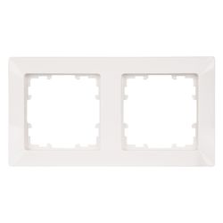 Siemens DELTA line Rahmen 2fach 151x80mm Titanweiß IP20 Thermoplast 5TG25520... SIEMENS-5TG25520 4001869270357 (Abb. 1)