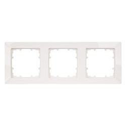 Siemens DELTA line Rahmen 3fach 222x80mm Titanweiß 5TG25530... SIEMENS-5TG25530 4001869270364 (Abb. 1)