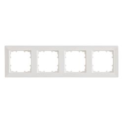 Siemens DELTA line Rahmen 4fach 293x80mm Titanweiß 5TG25540... SIEMENS-5TG25540 4001869270371 (Abb. 1)