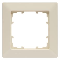Siemens DELTA line Rahmen 1fach 80x80mm Elektroweiß 5TG25810... SIEMENS-5TG25810 4001869308708 (Abb. 1)