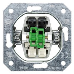 Siemens DELTA Serienschalter 10A 250V Unterputz 70x70x32mm 5TA2155... SIEMENS-5TA2155 4001869038155 (Abb. 1)