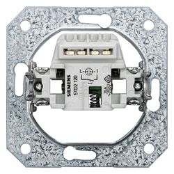 Siemens Taster-Geräteeinsatz Delta 1 Schließer 10A 250V Unterputz 70x70x32mm 5TD2120... SIEMENS-5TD2120 4001869040349 (Abb. 1)