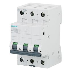 Siemens Leitungsschutzschalter 5SL6316-6 3-polig B 16A 6kA 400V... SIEMENS-5SL63166 4001869388861 (Abb. 1)