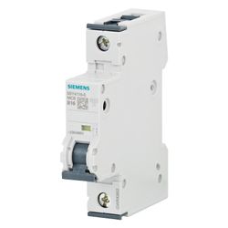 Siemens Leitungsschutzschalter 5SY4 1-polig B 16A 10 kA 230/400 V 5SY4116-6... SIEMENS-5SY41166 4001869181219 (Abb. 1)