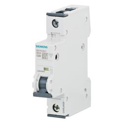 Siemens Leitungsschutzschalter 5SY4 1-polig C 20A 10kA 1TE 5SY4120-7... SIEMENS-5SY41207 4001869181400 (Abb. 1)