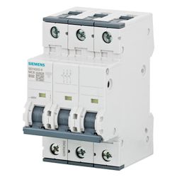 Siemens Leitungsschutzschalter 3-polig B 20A 10kA 3TE 5SY4320-6... SIEMENS-5SY43206 4001869181783 (Abb. 1)