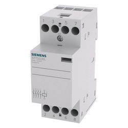 Siemens Installationsschütz 3 Schließer 1 Öffner 25A 400V 2 Teilungseinheiten 5TT503... SIEMENS-5TT5031-0 4001869435084 (Abb. 1)